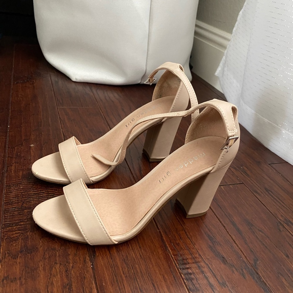 Madden Girl Nude heels